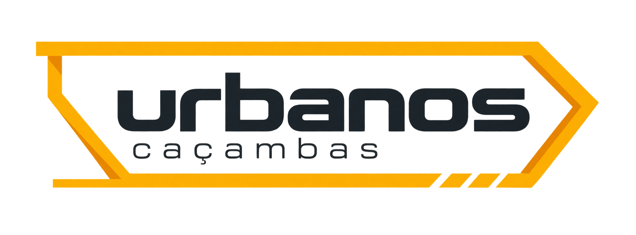 Logo da Urbanos Caçambas, locação de caçambas em São Paulo